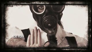 Sexy brunette poops and tastes for fun