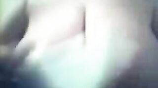 Shitty Pig Smearing Shit On Her Huge Tits