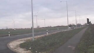 Piss and poop at the road side