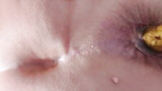 Closeup of sexy big booty and shit