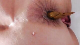 Closeup of sexy big booty and shit