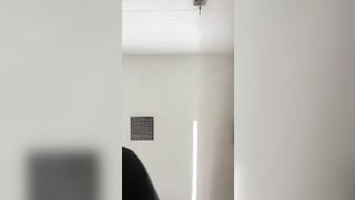 Mature milf poops hard