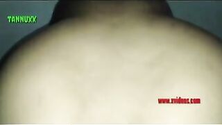 Chubby ass babe riding cock