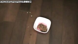 Asian babe knows how to shit