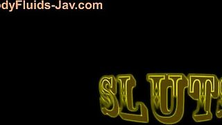 Beautiful young Jap babe and hard long poop