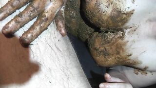 Shit covered wife and hubby