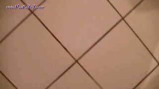 Young nasty lady poops