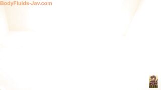 Fat wet pussy Japanese girl poops