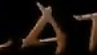 Mature chubby lady in glasses spread legs for poop