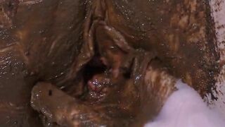 Dirty sticky scat fuck