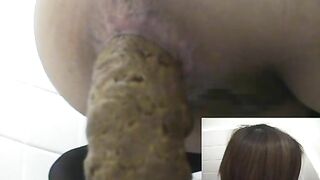 Sweet big booty and  sticky poop