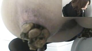 Asian Woman Shit & Piss