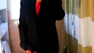 Pretty amateur chubby lady panty poops