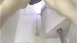 Dirty hard poop in hot closeup