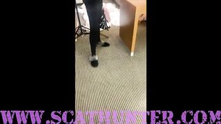Dirty chubby ass lady pooping for slave
