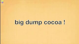 Stunning ebony beauty and big dump