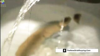 Stunning ebony beauty and big dump