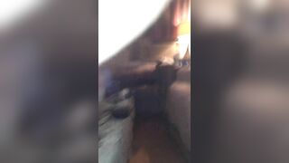 Lovely young girl piss and poop