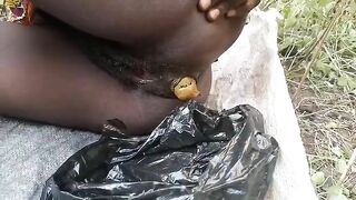 Biggest pile of poop from ebony beauty