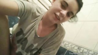 Cute amateur teen babe showing her pussy and pooping asshole