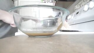 Chocolate Brownie Pooping Cake