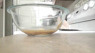 Chocolate Brownie Pooping Cake