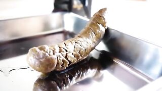 Stunning office Japanese girl teasing and pooping