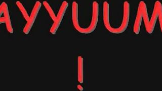 Smelling her tasty fart