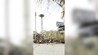 Peeing and shitting outside