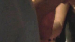 Lovely wife enjoying cock in mouth and asshole