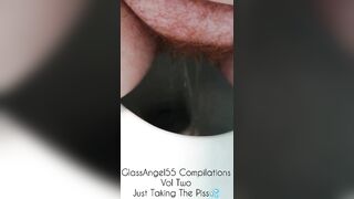 Compilation of hot hairy mommy pooping