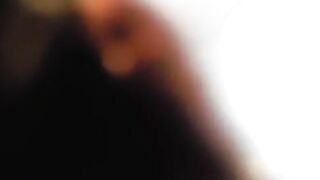 Hard push of huge turd POV