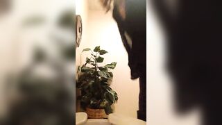 Huge poo and gaping asshole