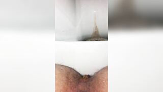 Lovely asshole and shit