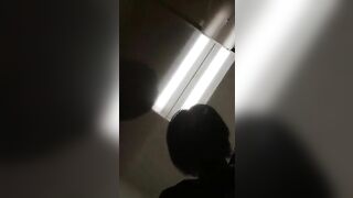 Lovely amateur mature lady pooping