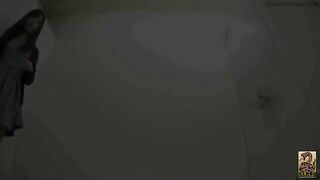 Hairy Japanese girl and hidden cam