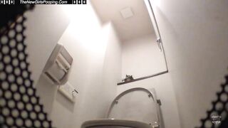 Dirty ass Japanese girl hard poop