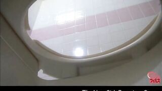 Cute hairy Jap girl caught pooping