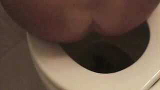 Joy Takes a Shit in the toilet