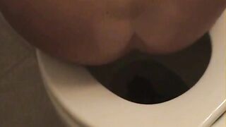 Joy Takes a Shit in the toilet