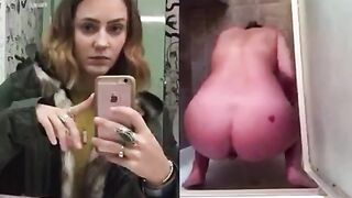 Tasty nice ass babes smearing compilation