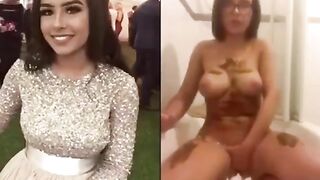 Naughty scat slut babe Sarah compilation