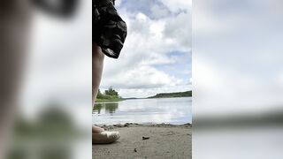 Beautiful poop by the lake side