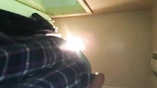 Young babe and hot pooping asshole