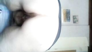 Wife pooping and fingering