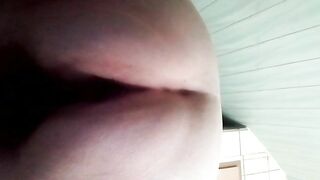 Amateur hot ass wife shits