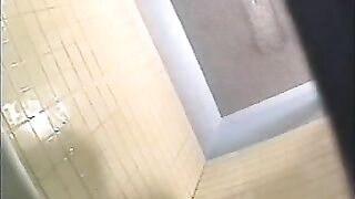 Huge gaping asshole and hairy pussy