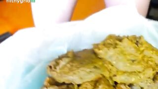 Young girl and chubby ass