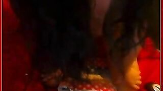 Sexy enema and hard poop