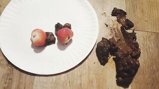 A Valentine's Day surprise with poop